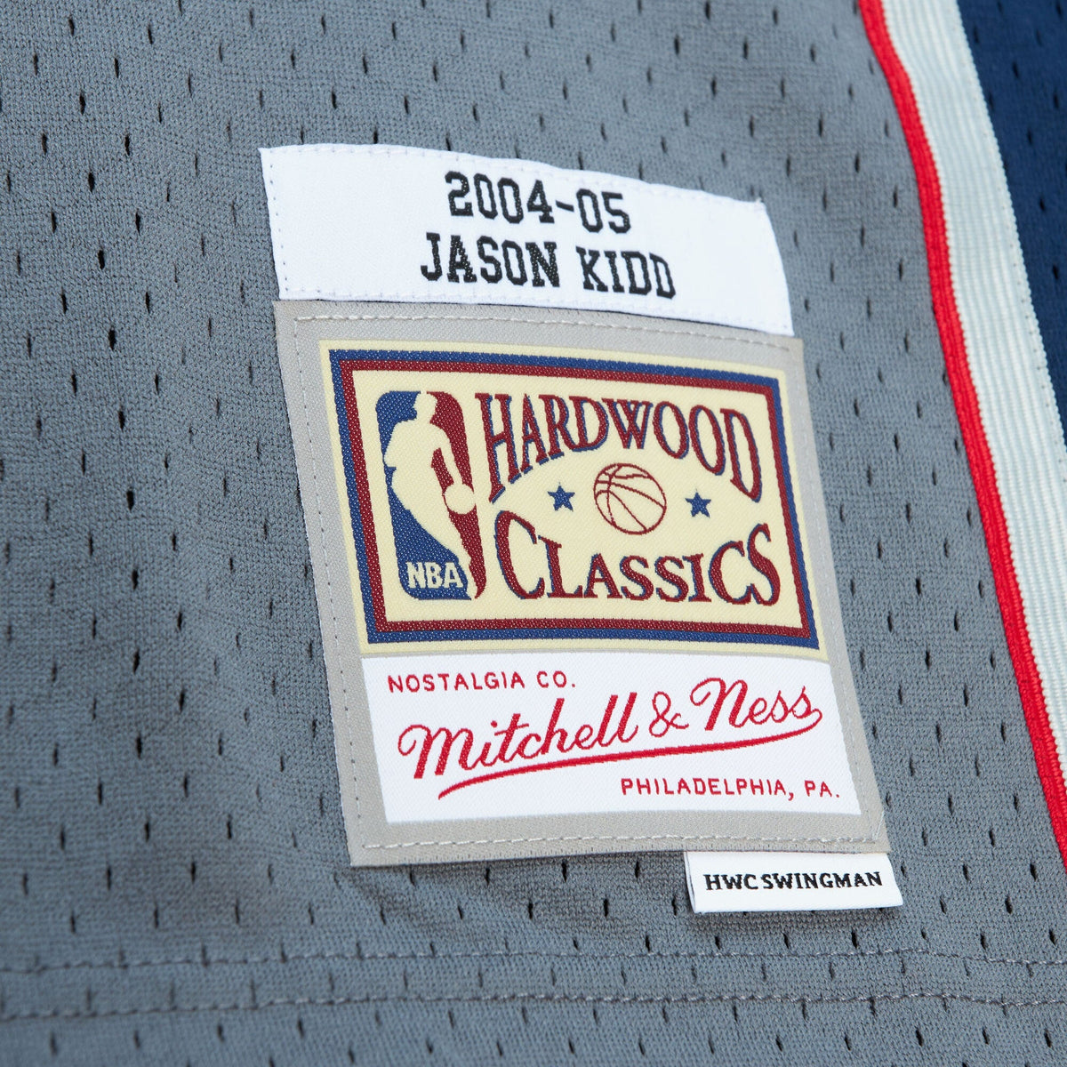 New Jersey Nets Mitchell & Ness Swingman Jason Kidd product image 5