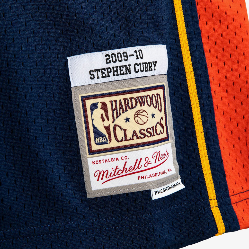 Golden State Warriors Mitchell & Ness Swingman Jersey Road Steph Curry 2009-10 product image 4, provided for visual