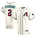 Arizona Diamondbacks Geraldo Perdomo Nike Cream Home Limited Player Jersey product image 1, provided for visual reference