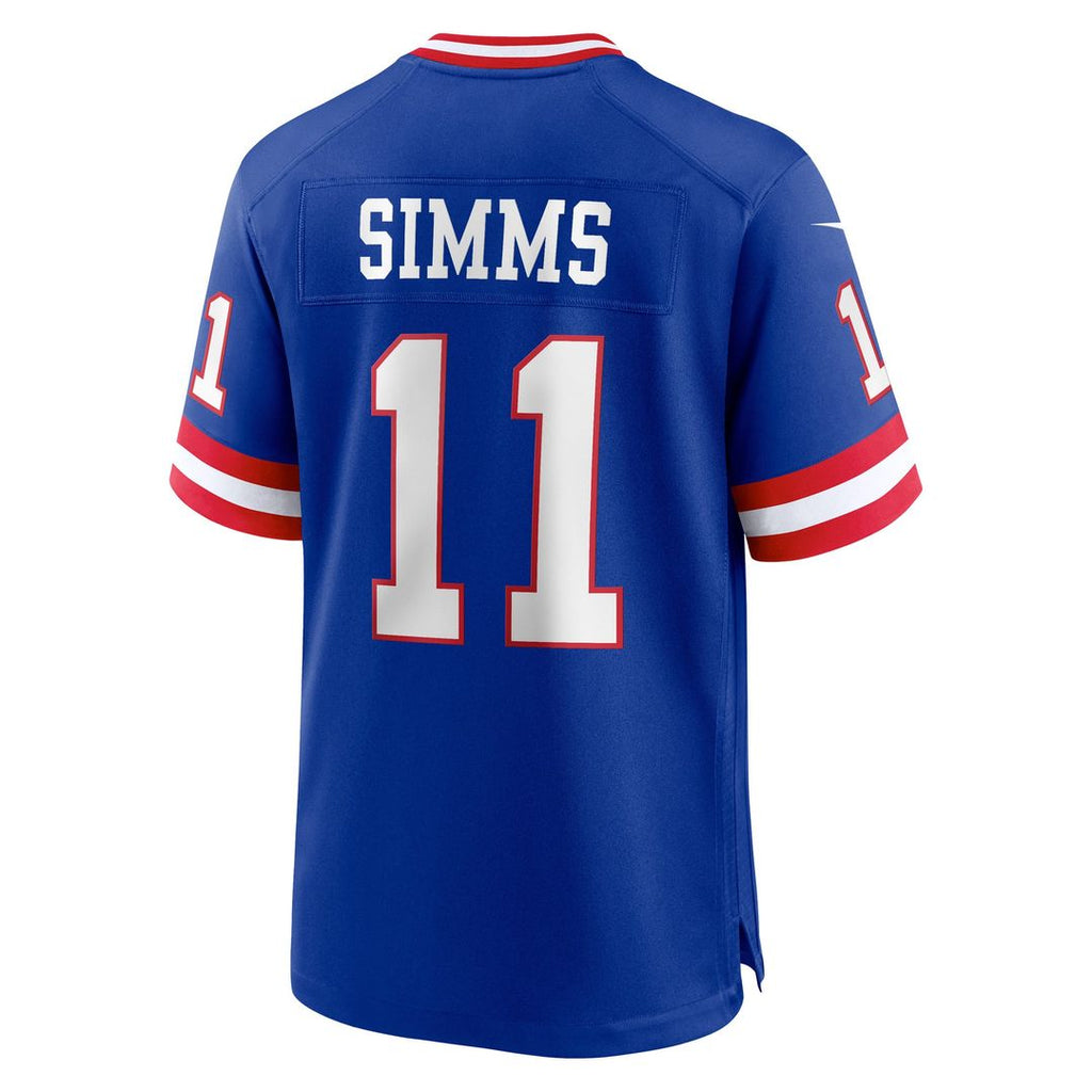 New York Giants Phil Simms Nike Royal Retired Player Alternate Game Jersey product image 3, provided for visual reference
