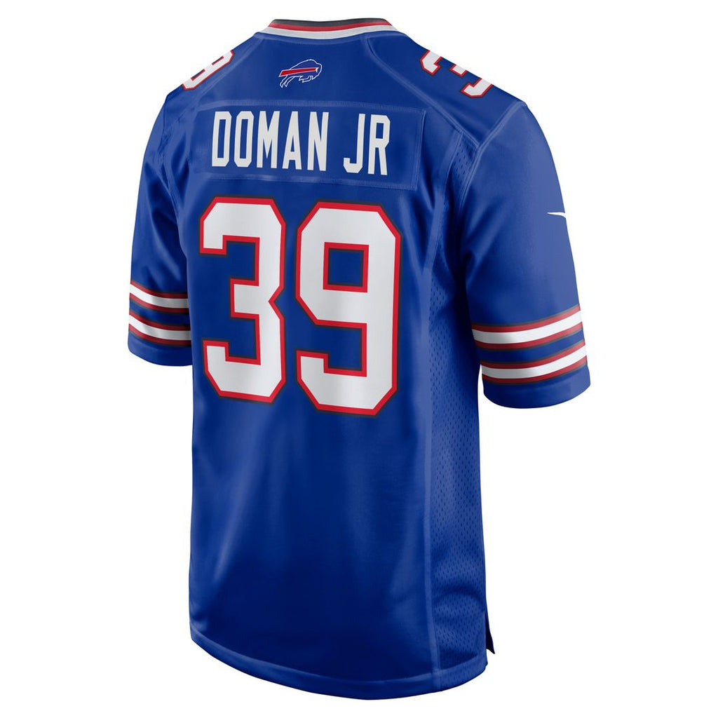 Buffalo Bills Tommy Doman Jr Nike Royal Team Game Jersey product image 5, provided for visual reference and product detail