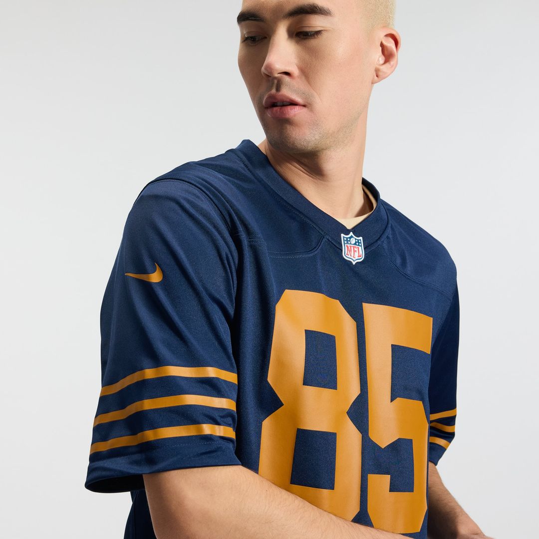 Green Bay Packers Tucker Kraft Nike Navy Alternate Game Jersey product image 10, provided for visual reference and product