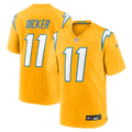 Los Angeles Chargers Cameron Dicker Nike Gold Alternate Game Jersey product image 1, provided for visual reference and