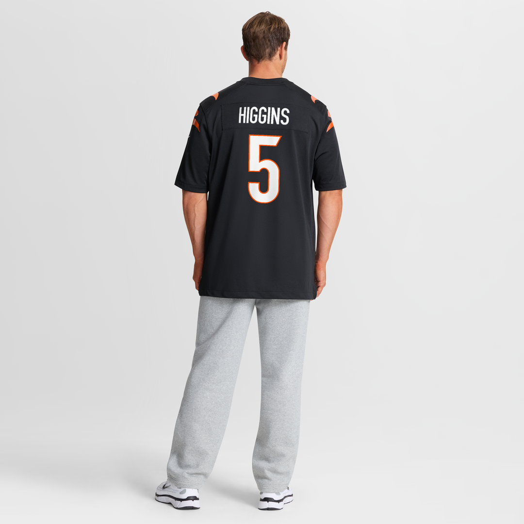 Cincinnati Bengals T-Shirt Higgins Nike White Game Jersey product image 14, provided for visual reference and product detail