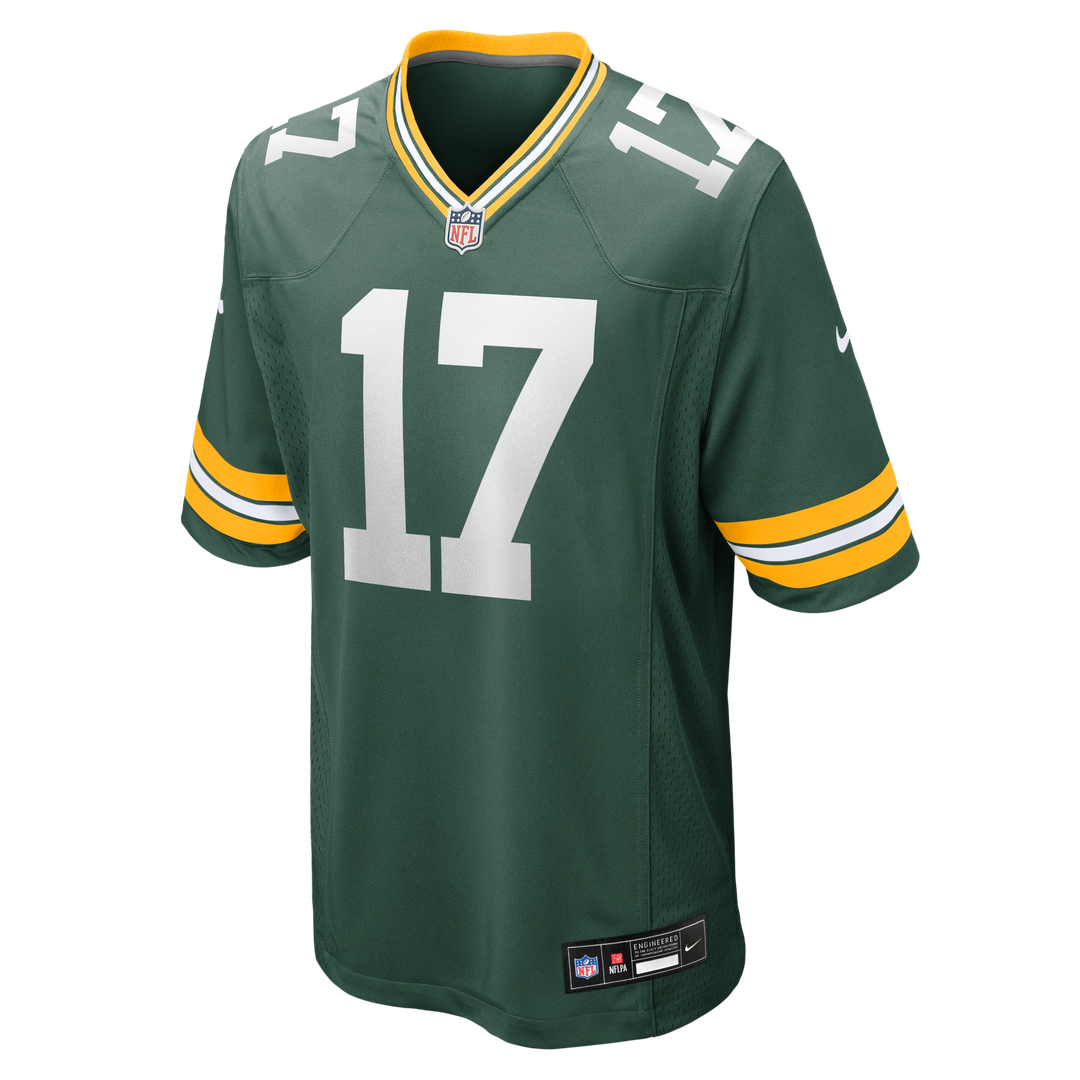 Green Bay Packers Brandon McManus Nike Green Team Game Jersey product image 2, provided for visual reference and product