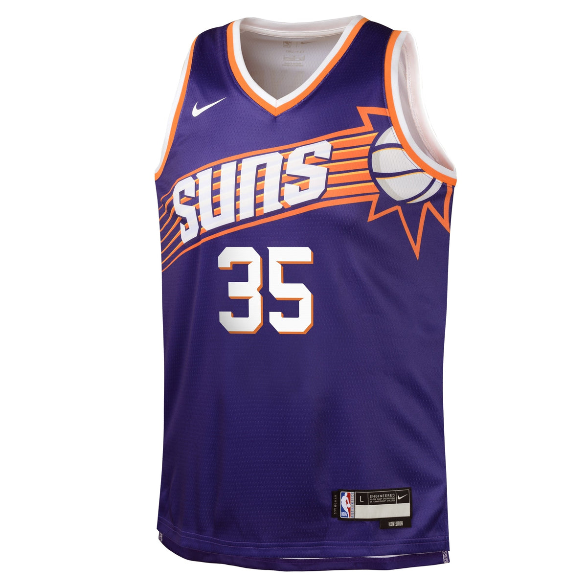 Phoenix Suns NBA Icon Swingman Jersey - Kevin Durant - Youth product image 3