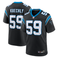 Carolina Panthers Luke Kuechly Nike Black Team Game Jersey product image 1, provided for visual reference and product detail