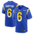 Los Angeles Rams Nick Hampton Nike Royal Team Game Jersey product image 1, provided for visual reference and product detail