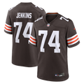 Cleveland Browns Elgton Jenkins Nike Brown Team Game Jersey product image 1, provided for visual reference and product