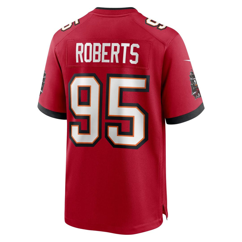 Tampa Bay Buccaneers Elijah Roberts Nike Red Team Game Jersey product image 3, provided for visual reference and product