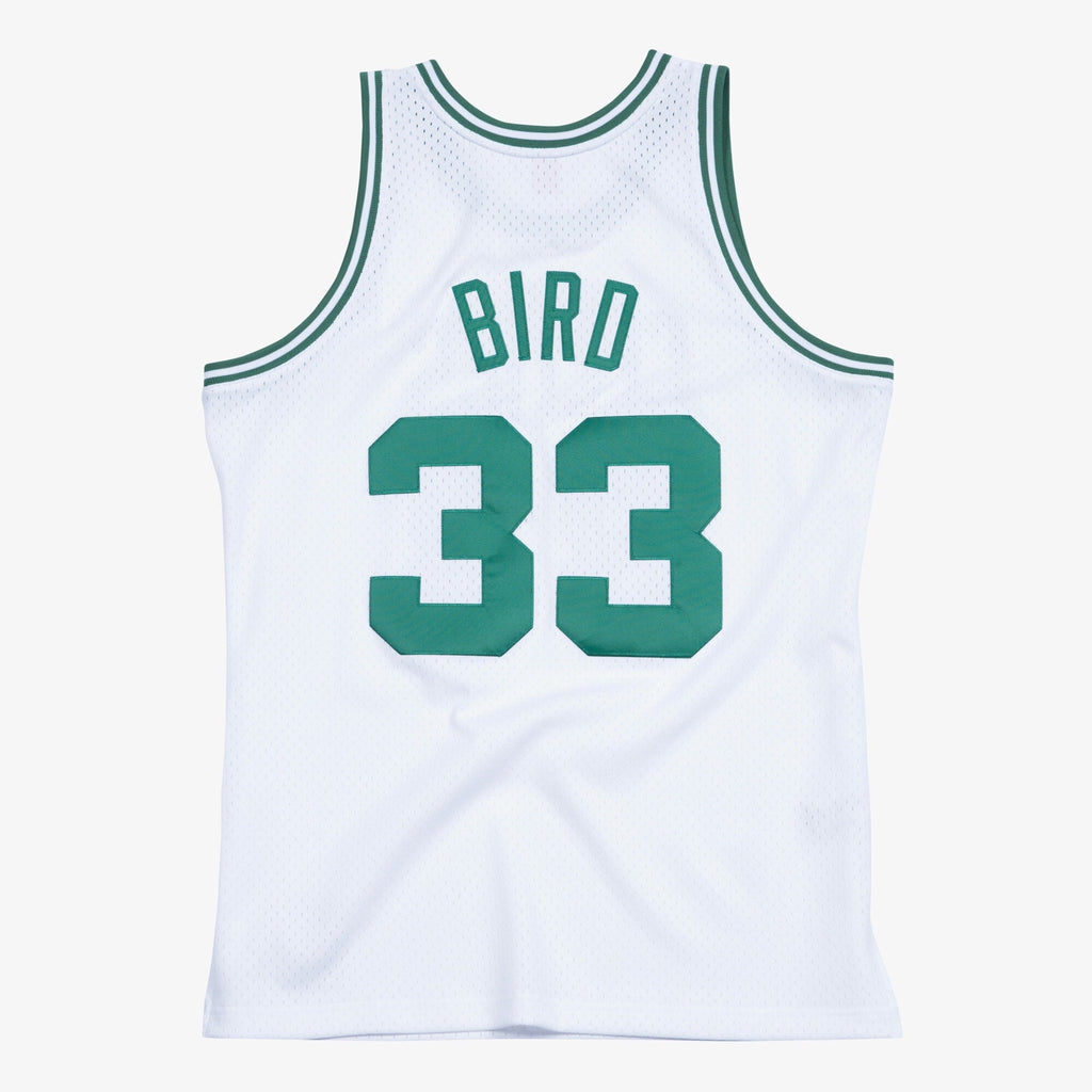 Boston Celtics Mitchell & Ness Swingman Jersey Home Larry Bird 1985-86 product image 3, provided for visual reference and