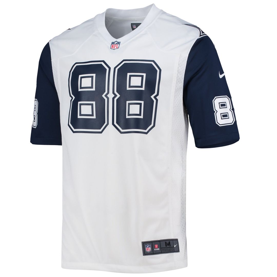 Dallas Cowboys CeeDee Lamb Nike White Alternate Game Team Jersey product image 5, provided for visual reference and product