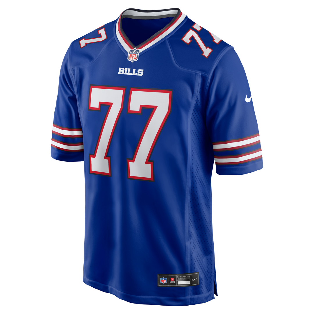 Buffalo Bills Chase Lundt Nike Royal Team Game Jersey product image 2, provided for visual reference and product detail