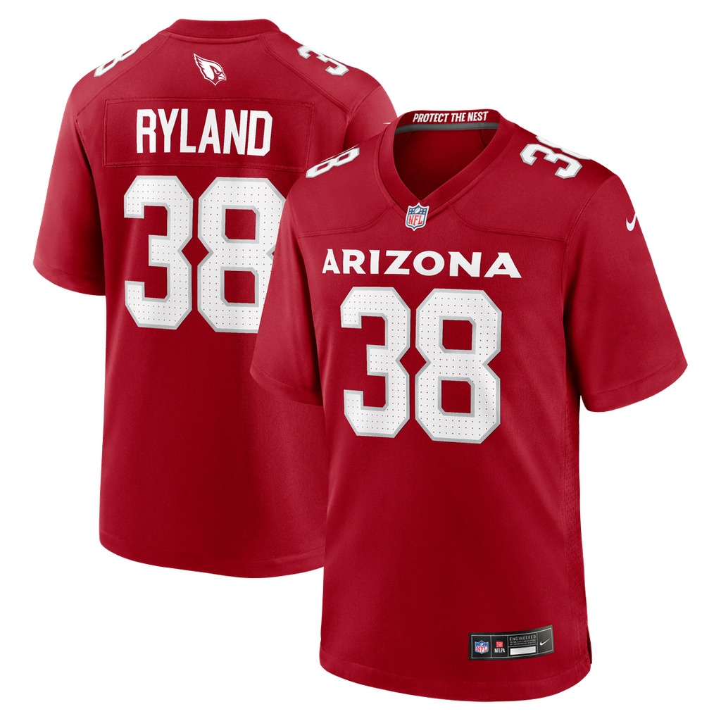 Arizona Cardinals Chad Ryland Nike Cardinal Team Game Jersey product image 1, provided for visual reference and product
