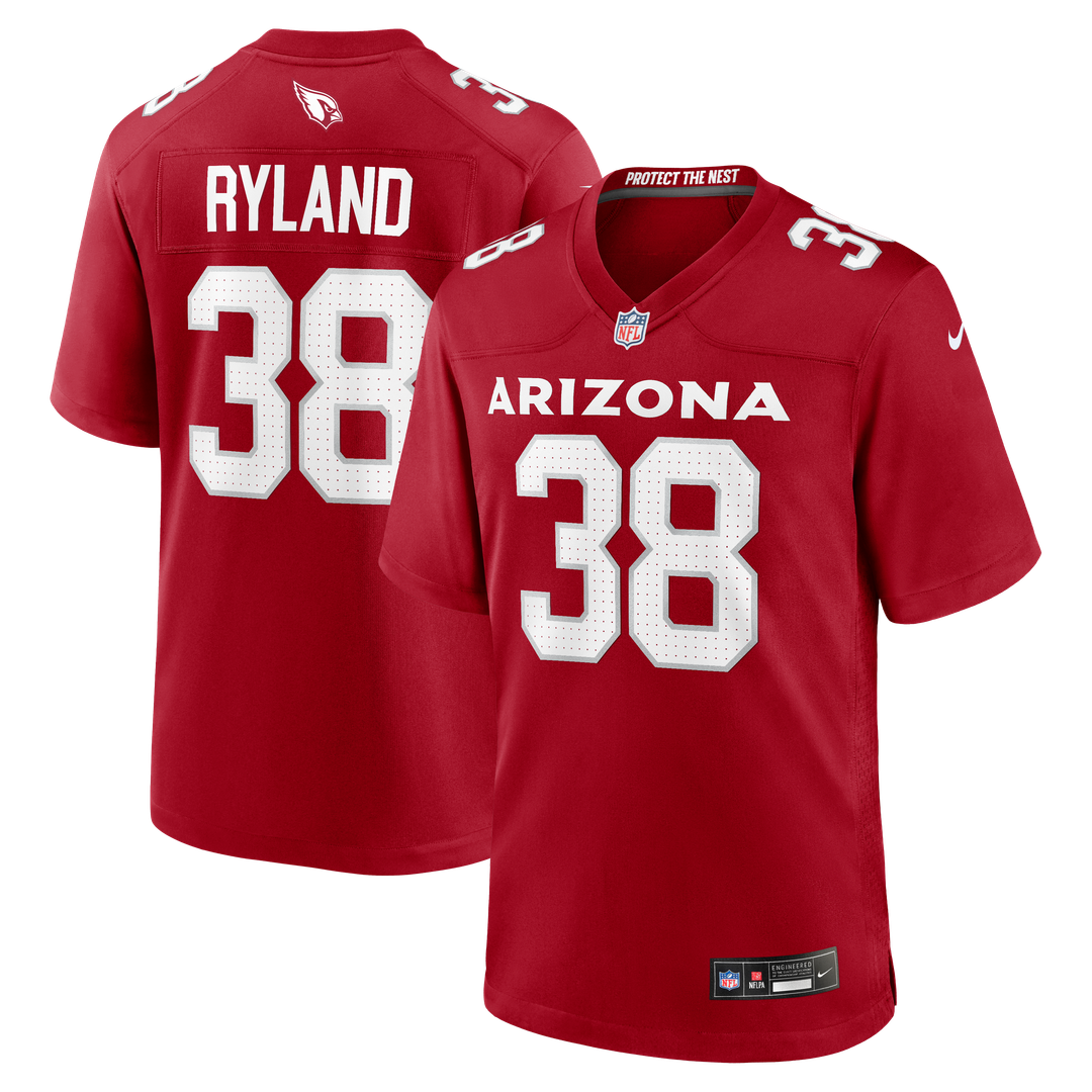 Arizona Cardinals Chad Ryland Nike Cardinal Team Game Jersey product image 1, provided for visual reference and product