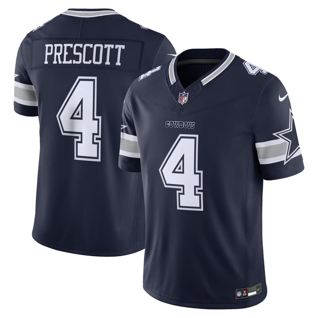 Dallas Cowboys Dak Prescott Nike White Alternate Vapor F.U.S.E. Stitched Limited Jersey product image 7, provided for visual