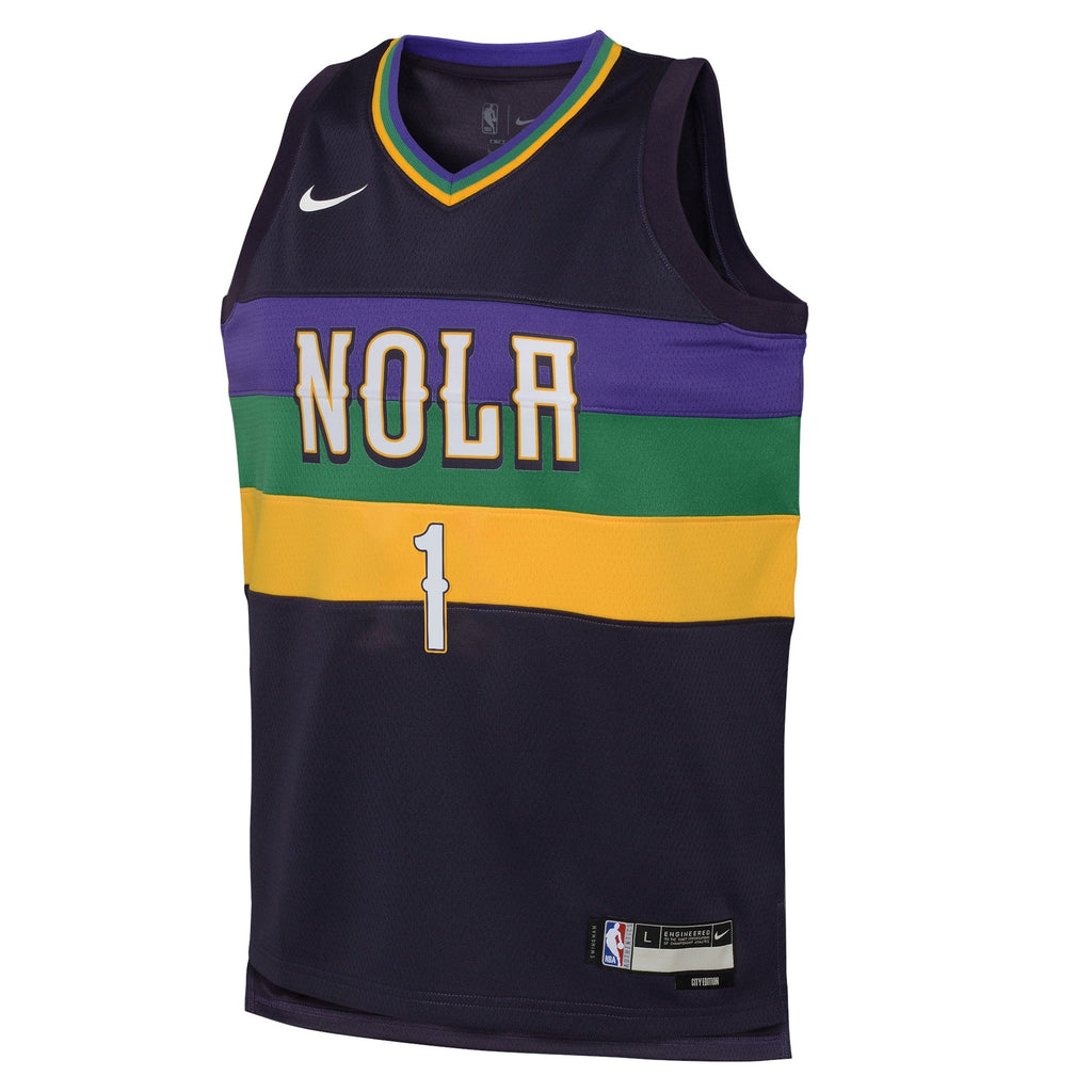 New Orleans Pelicans Nike City Edition Swingman Jersey 22 product image 2