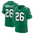Philadelphia Eagles Saquon Barkley Nike Kelly Green Alternate Game Jersey product image 1, provided for visual reference and