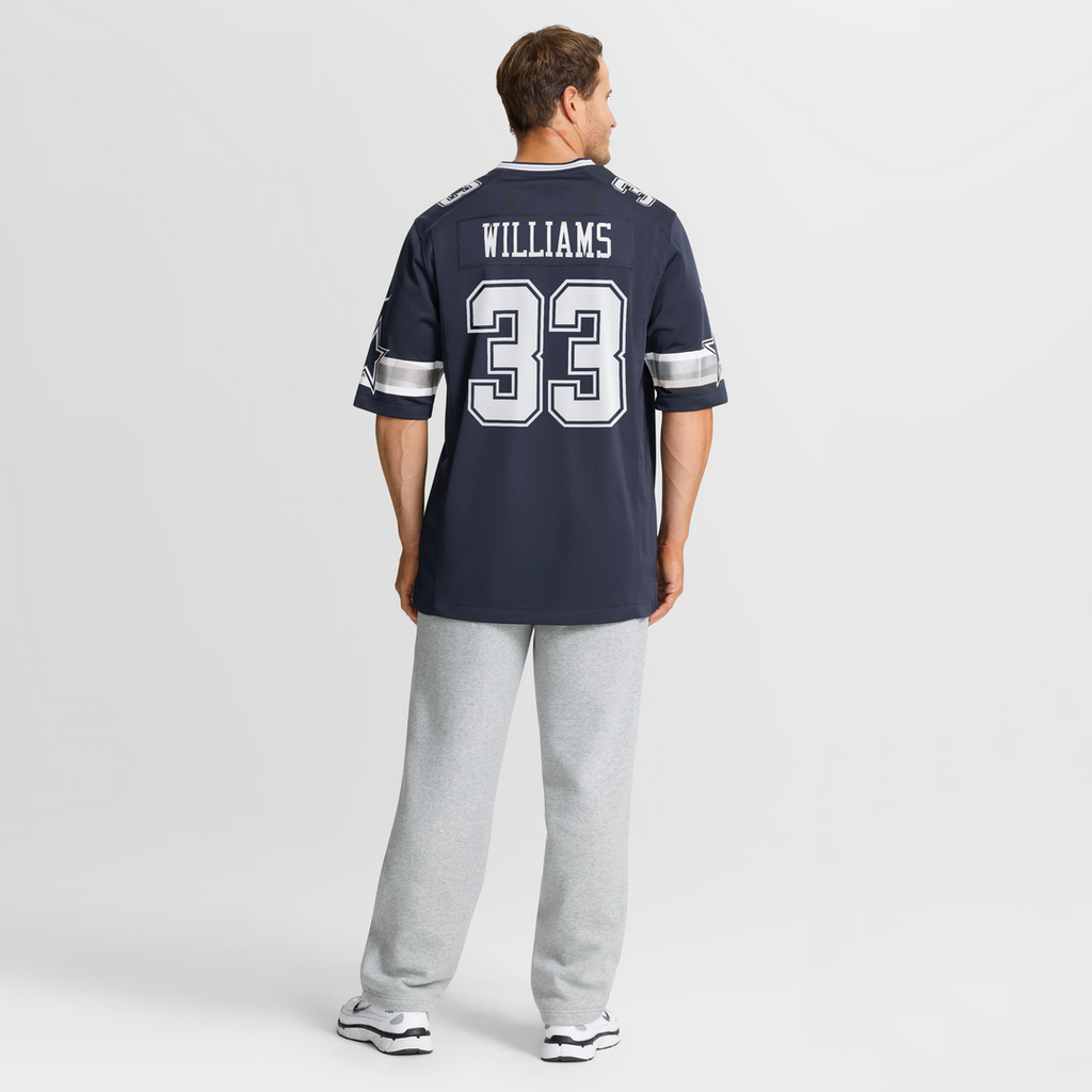 Dallas Cowboys Javonte Williams Nike White Alternate Game Jersey product image 14, provided for visual reference and product