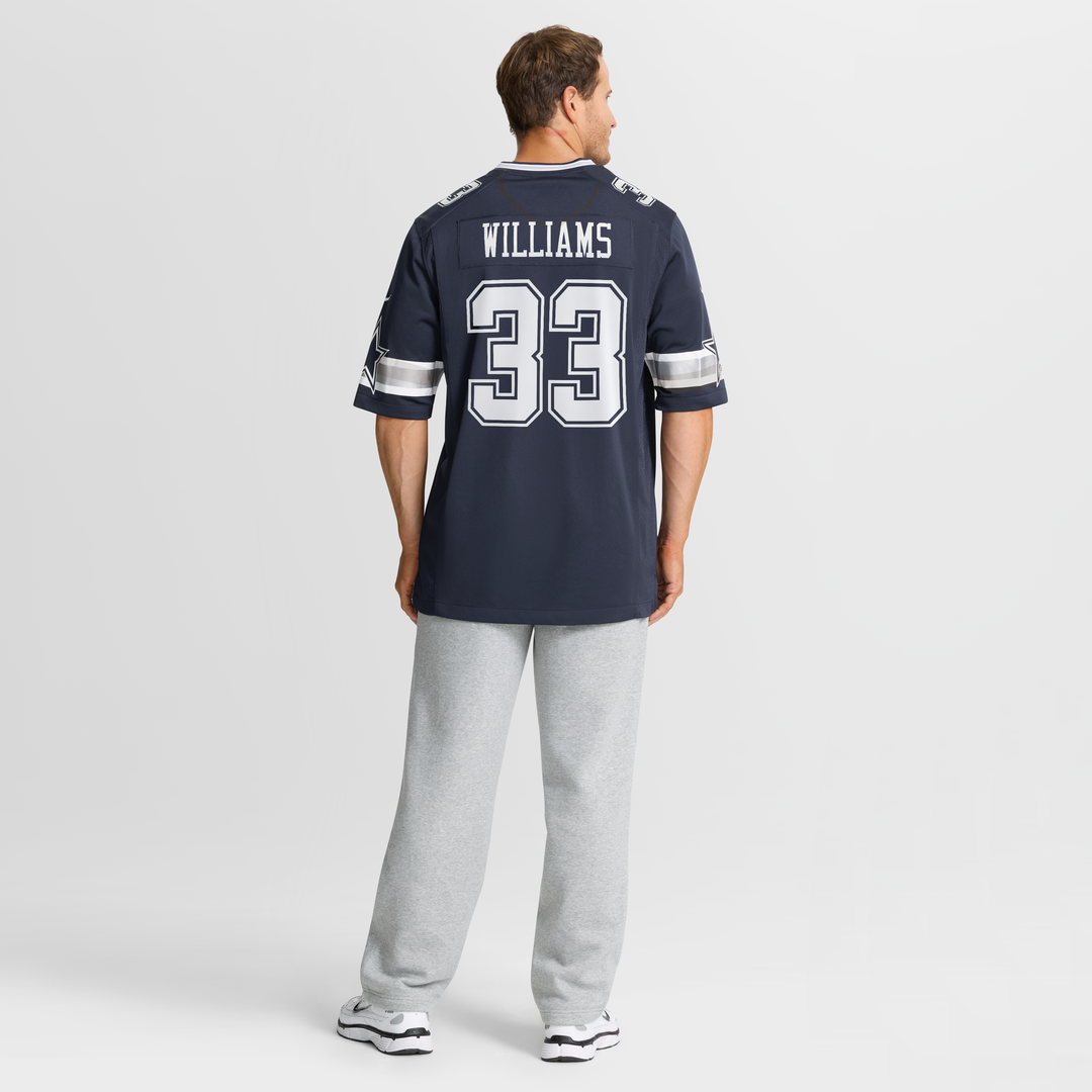 Dallas Cowboys Javonte Williams Nike White Alternate Game Jersey product image 14, provided for visual reference and product