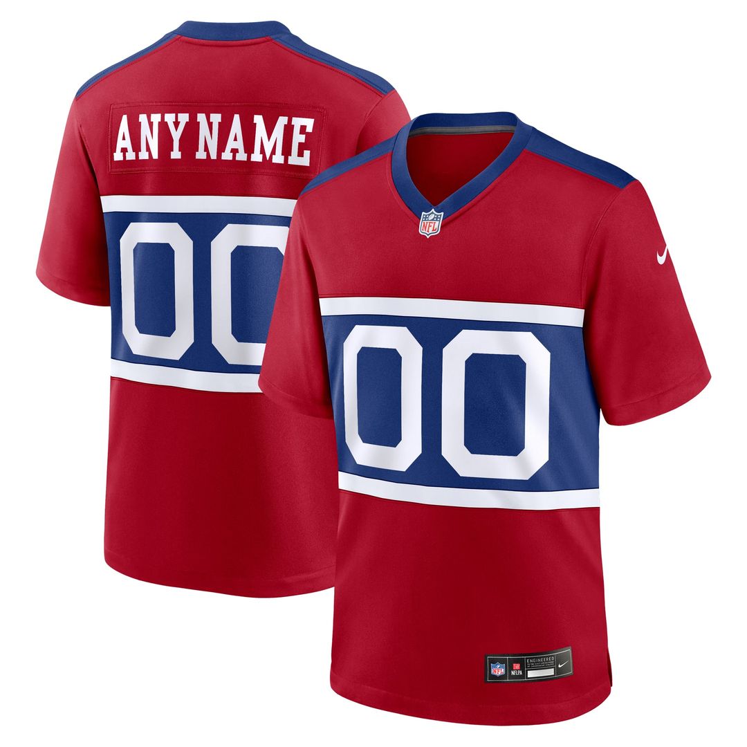 New York Giants Nike Royal Custom Game Jersey product image 13, provided for visual reference and product detail review