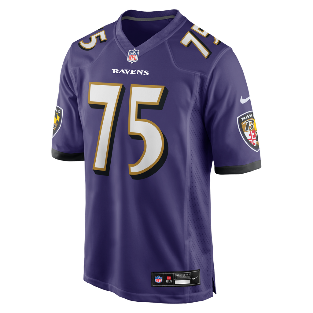 Baltimore Ravens Jonathan Ogden Nike Purple Game Retired Player Jersey product image 2, provided for visual reference and