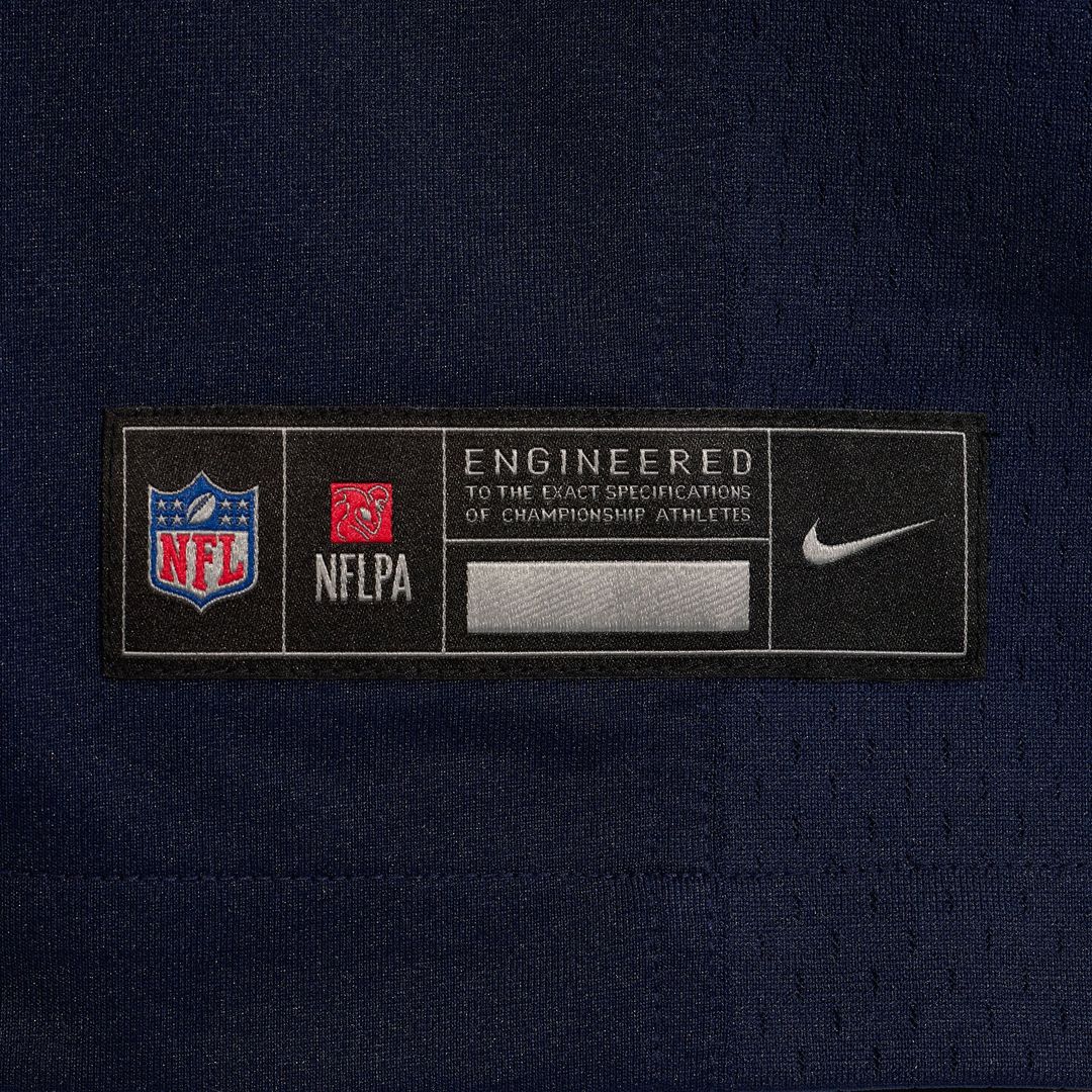 Dallas Cowboys Jake Ferguson Nike Navy Team Game Jersey product image 14, provided for visual reference and product detail