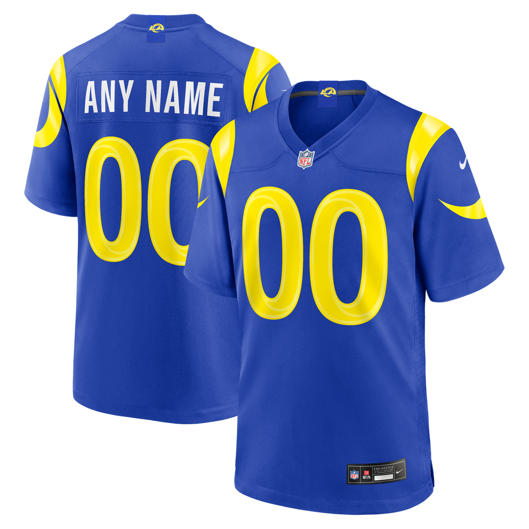 Los Angeles Rams Nike White Alternate Custom Jersey product image 7, provided for visual reference and product detail review