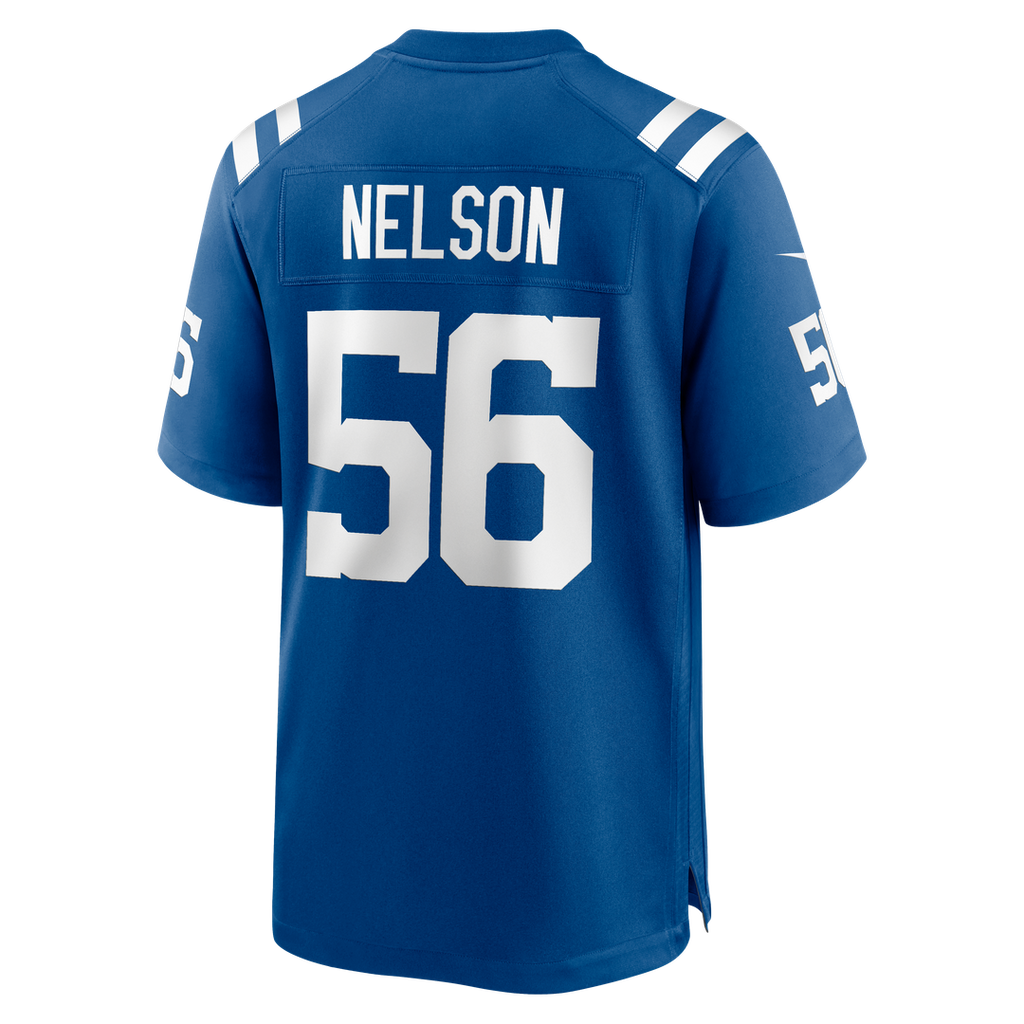 Indianapolis Colts Quenton Nelson Nike Royal Game Player Jersey product image 3, provided for visual reference and product