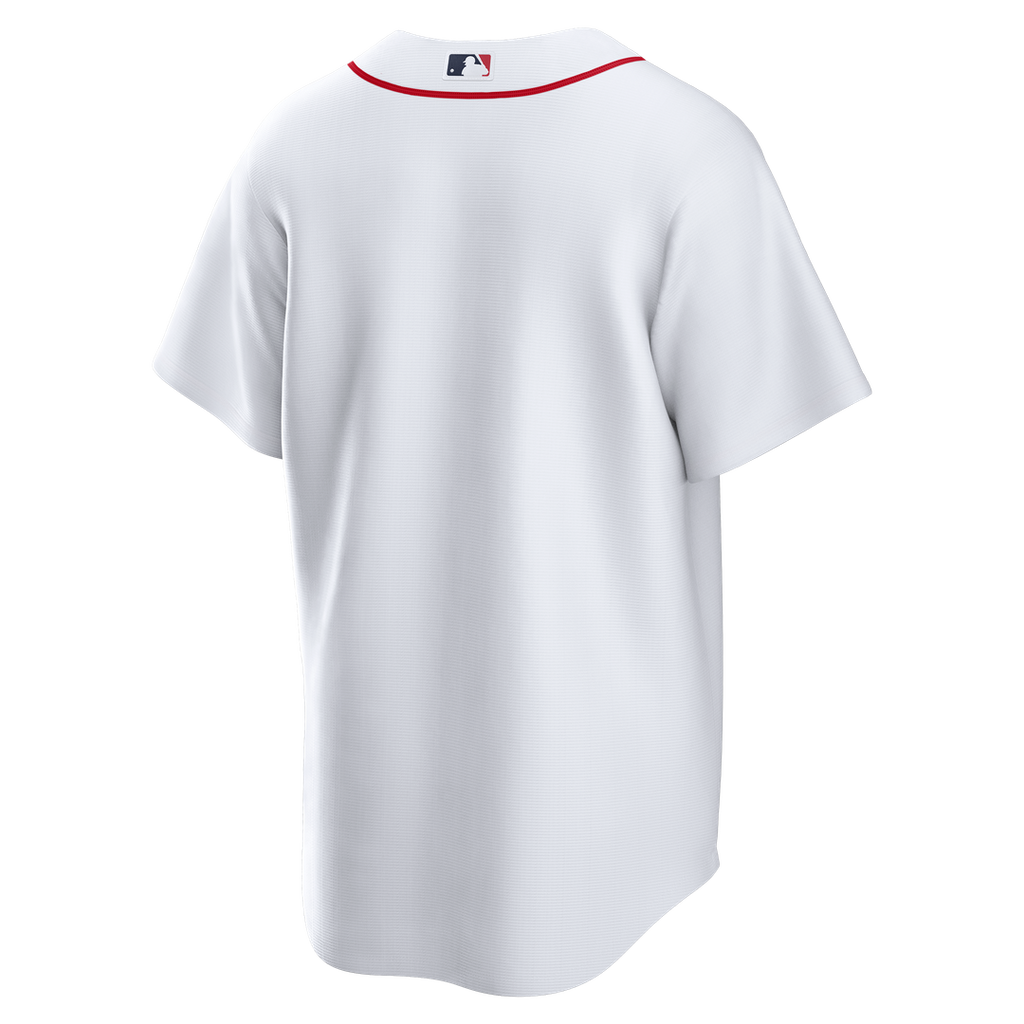 Boston Red Sox Nike White Home Big & Tall Replica Jersey product image 3, provided for visual reference and product detail