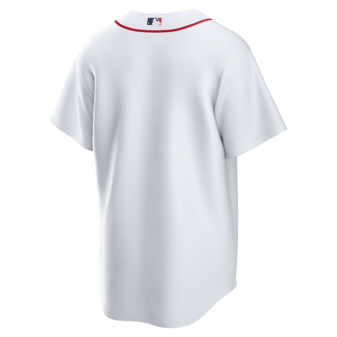 Boston Red Sox Nike White Home Big & Tall Replica Jersey product image 3, provided for visual reference and product detail