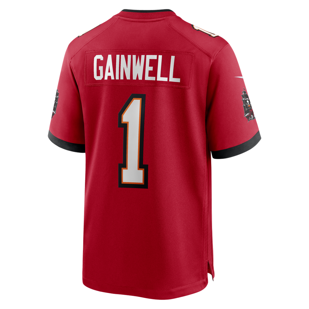 Tampa Bay Buccaneers Kenneth Gainwell Nike Red Team Game Jersey product image 5, provided for visual reference and product