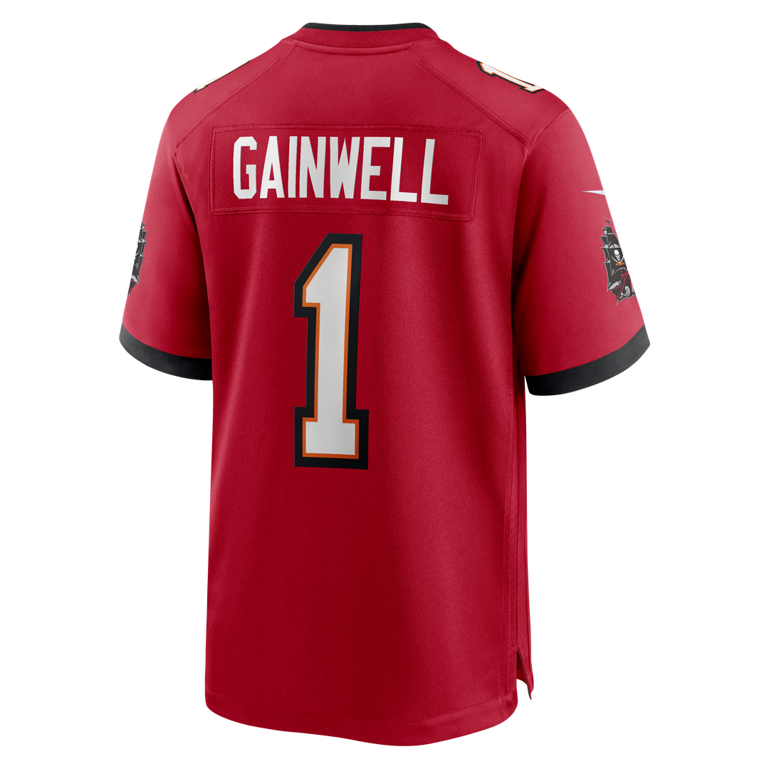 Tampa Bay Buccaneers Kenneth Gainwell Nike Red Team Game Jersey product image 5, provided for visual reference and product