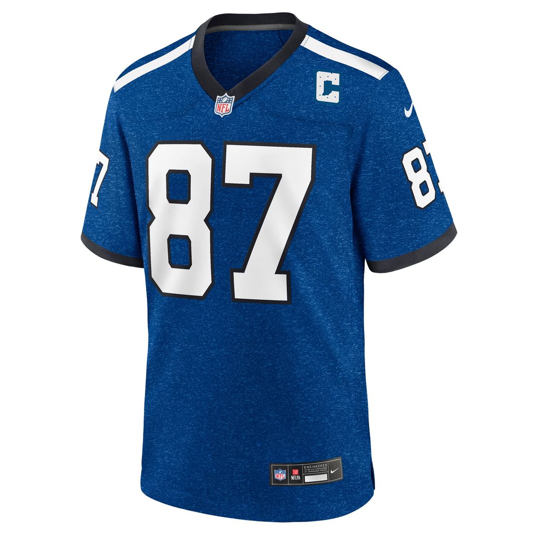 Indianapolis Colts Reggie Wayne Nike Blue Retired Player Alternate Game Jersey product image 2, provided for visual