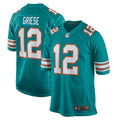 Miami Dolphins Bob Griese Nike Aqua Retired Player Jersey product image 1, provided for visual reference and product detail