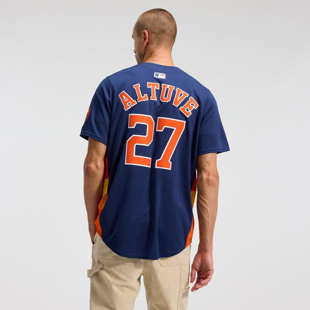 Houston Astros Jose Altuve Nike Navy Alternate Limited Player Jersey product image 3, provided for visual reference and