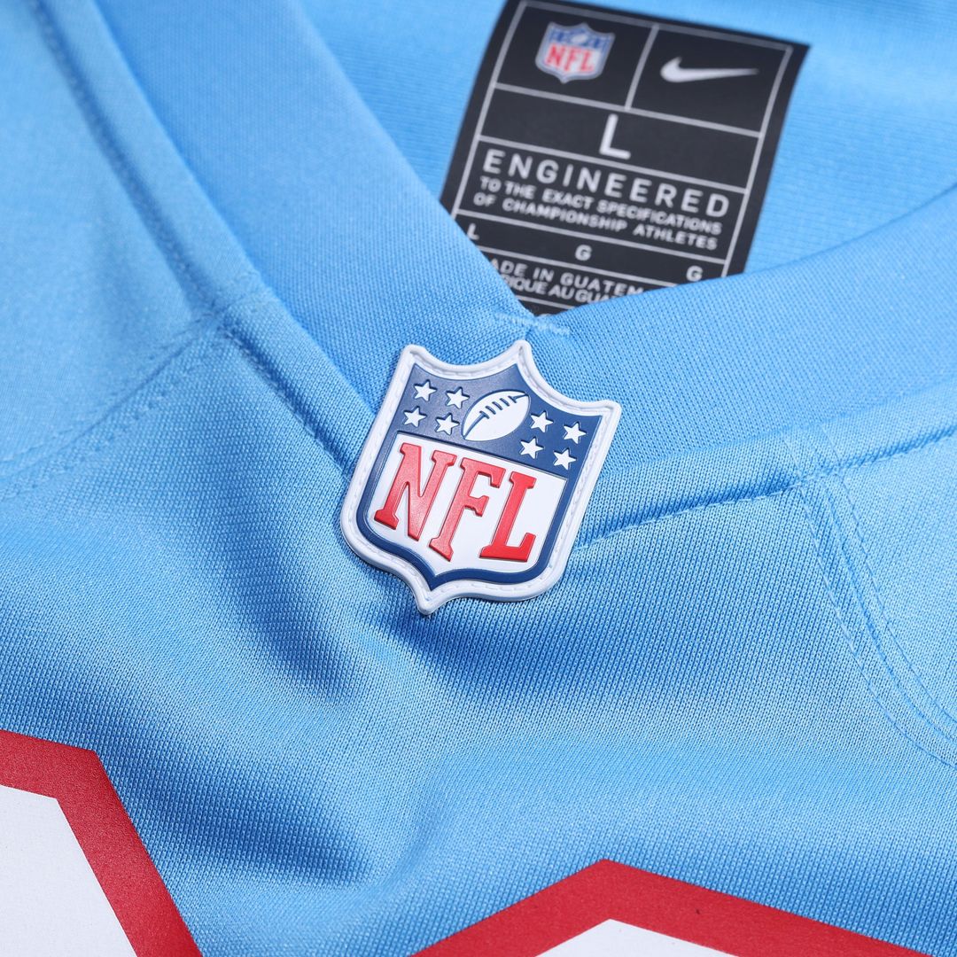 Tennessee Titans Mike Munchak Nike Light Blue Retired Player Alternate Game Jersey product image 4, provided for visual