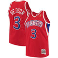 Men's Mitchell & Ness Allen Iverson Red Philadelphia 76ers product image 1