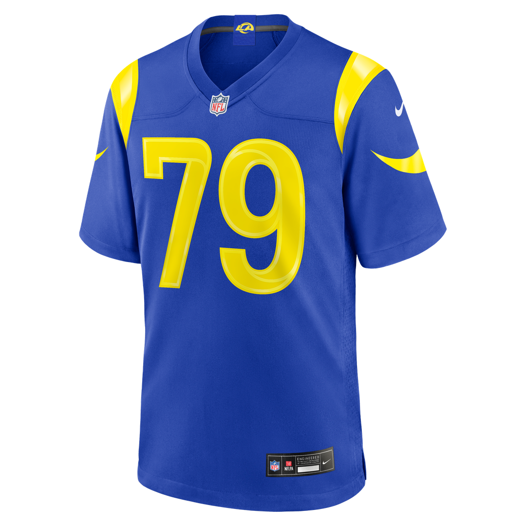 Los Angeles Rams Keagen Trost Nike Royal Team Game Jersey product image 2, provided for visual reference and product detail
