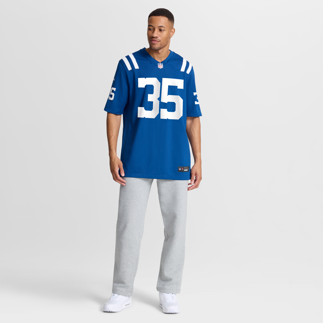 Indianapolis Colts Johnathan Edwards Nike Royal Team Game Jersey product image 7, provided for visual reference and product