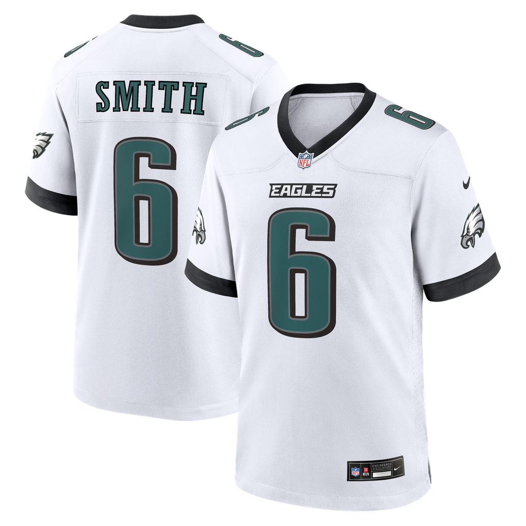 Philadelphia Eagles DeVonta Smith Nike Midnight Green Team Game Jersey product image 10, provided for visual reference and