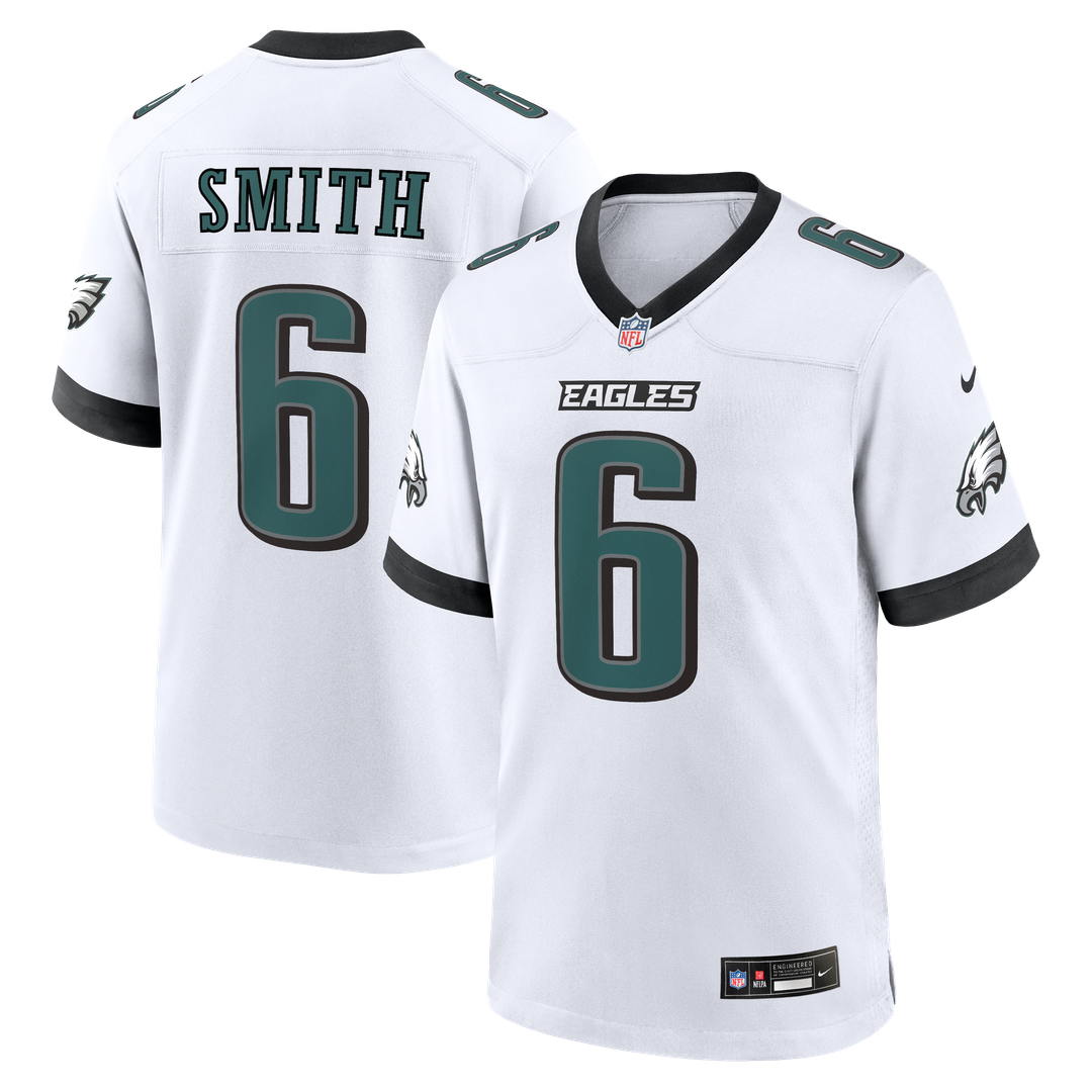 Philadelphia Eagles DeVonta Smith Nike Midnight Green Team Game Jersey product image 10, provided for visual reference and