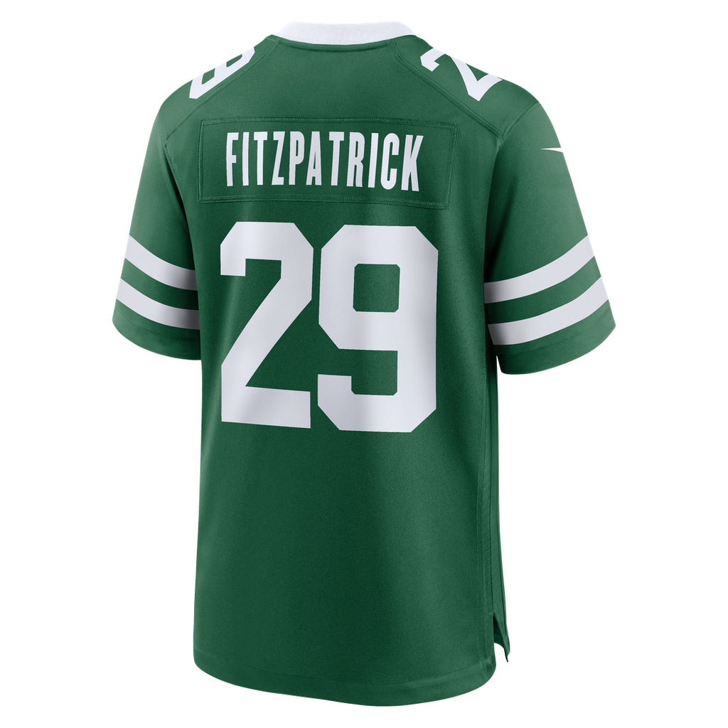 New York Jets Minkah Fitzpatrick Nike Legacy Green Game Jersey product image 5, provided for visual reference and product
