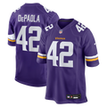 Minnesota Vikings Andrew DePaola Nike Purple Game Jersey product image 1, provided for visual reference and product detail