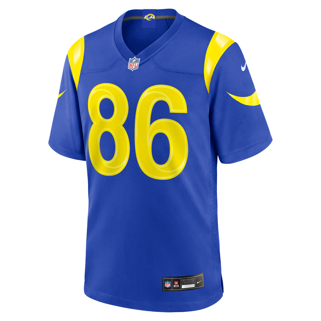 Los Angeles Rams Max Klare Nike Royal Team Game Jersey product image 2, provided for visual reference and product detail