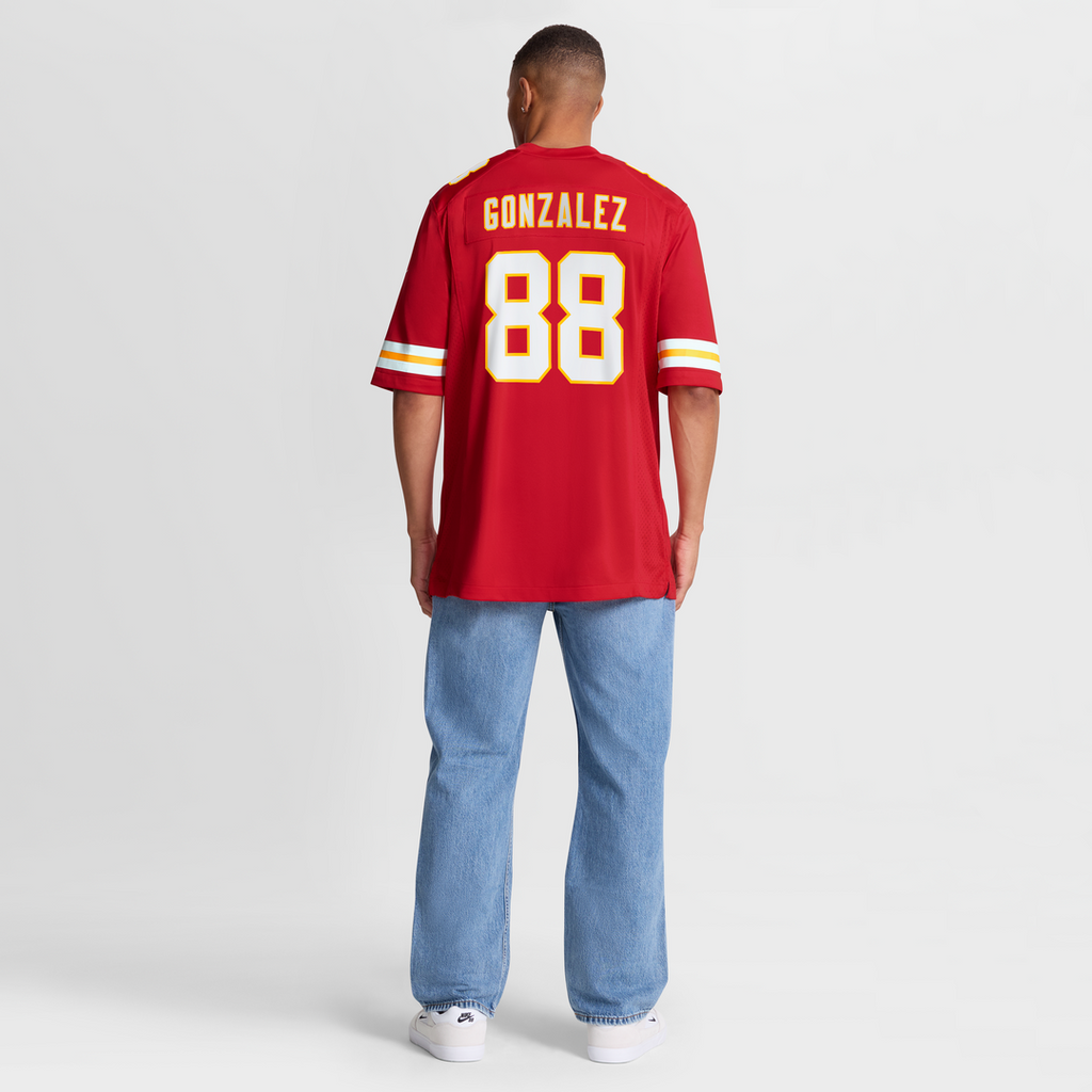 Kansas City Chiefs Tony Gonzalez Nike Red Game Retired Player Jersey product image 16, provided for visual reference and