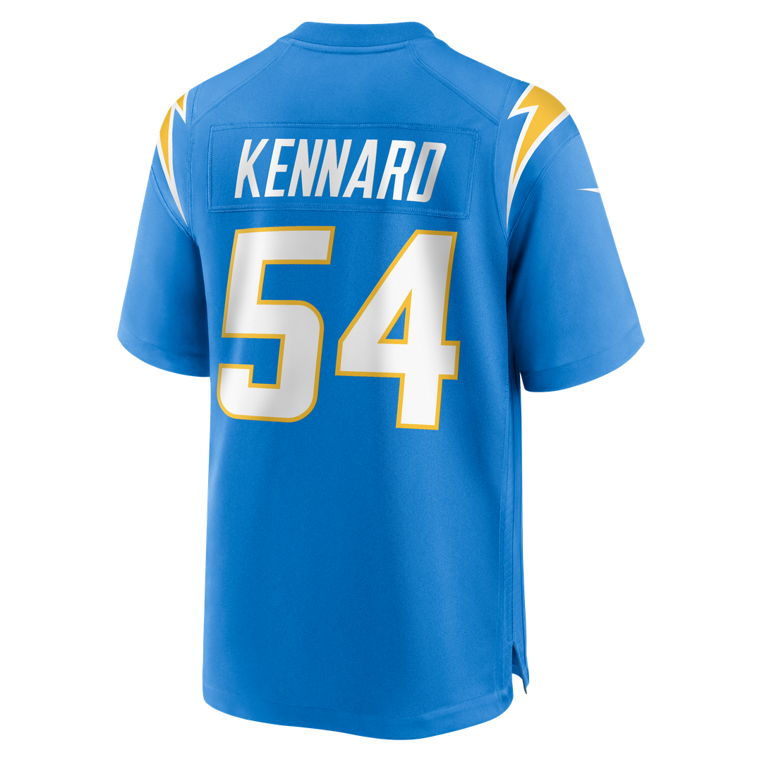 Los Angeles Chargers Kyle Kennard Nike Powder Blue Team Game Jersey product image 3, provided for visual reference and