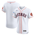 Houston Astros Nike White Home Elite Patch Jersey product image 1, provided for visual reference and product detail review