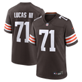 Cleveland Browns Cornelius Lucas Nike Brown Team Game Jersey product image 1, provided for visual reference and product