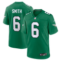 Philadelphia Eagles DeVonta Smith Nike Kelly Green Alternate Game Player Jersey product image 1, provided for visual